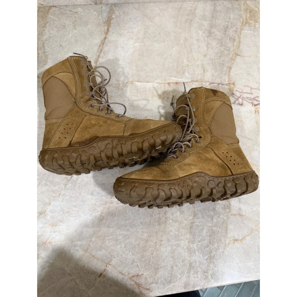 Rocky S2V Tactical Military Combat Boots Coyote Brown Vibram Men's 6 Wide